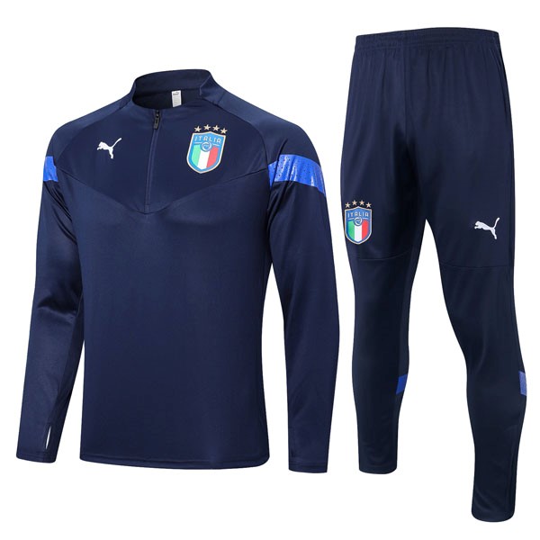 Sudadera De Training Italia 2022-23 Azul 2